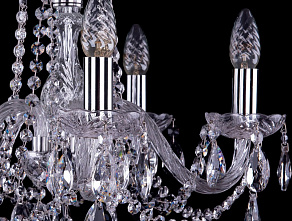 Подвесная люстра Bohemia Ivele Crystal 1402 1402/5/160/Ni