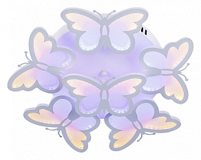 Накладной светильник Escada Butterfly 10205/5LED