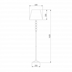 Торшер Eurosvet Rigel 01058/1 белый