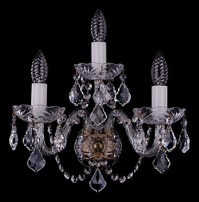 Бра Bohemia Ivele Crystal 1400 1402B/2+1/195XL/Pa/Leafs
