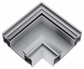 Соединитель угловой L-образный для треков накладных ST-Luce SKYLINE 48+ ST1047.599.00