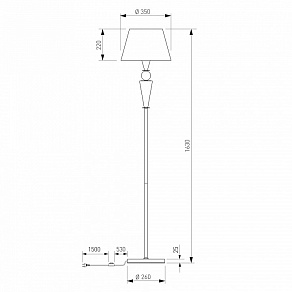 Торшер Eurosvet Teja 109014