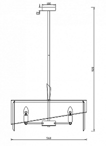 Светильник на штанге Freya Eclipse FR5170PL-08N