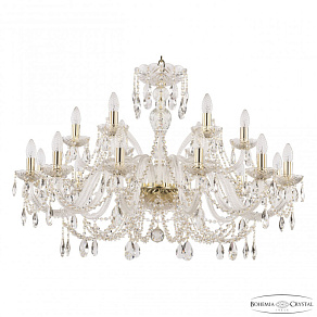 Подвесная люстра Bohemia Ivele Crystal 105 105/12+6/360 G