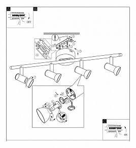 Спот Eglo Glossy 2 94739