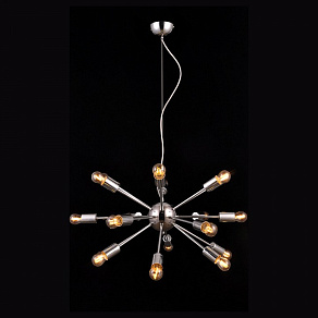 Люстра на штанге Natali Kovaltseva Scandinavia Scandinavia 77008-18P CHROME