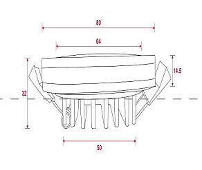 Встраиваемый светильник Maytoni Phanton DL2001-L7W