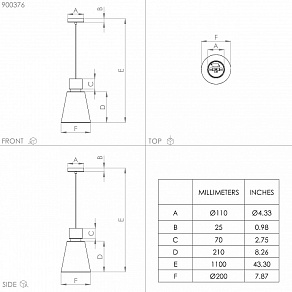 Подвесной светильник Eglo Aglientina 900376