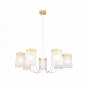 Люстра на штанге Escada Harmony 1172/7P White