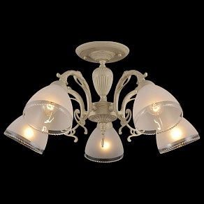 Люстра на штанге Natali Kovaltseva 79010 79010/5C BEIGE GOLD