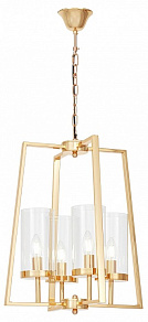 Подвесная люстра LUMINA DECO Fedi LDP 1247-4 F.GD