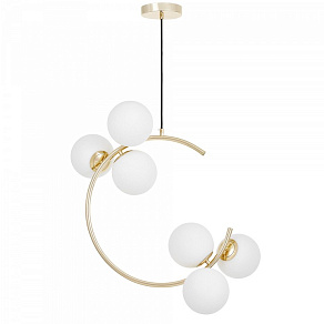 Подвесная люстра LUMINA DECO BONIO LDP 7031-6 F.GD