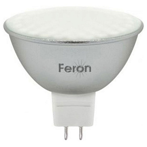 Лампа светодиодная Feron LB-26 GU5.3 7Вт 6400K 25237
