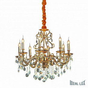 Подвесная люстра Ideal Lux Gioconda GIOCONDA SP8 ORO