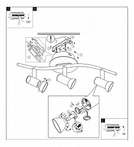 Спот Eglo Dakar 5 94153