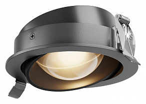 Встраиваемый светильник Maytoni Lens DL105-12W3K-B