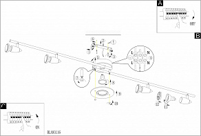 Спот Eglo ПРОМО Cerbero 93116
