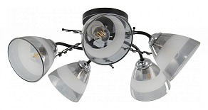 Потолочная люстра Arte Milano AMALFI-327685 327685/5A BK+CR