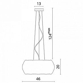 Подвесной светильник Divinare Beata 1317/11 SP-5