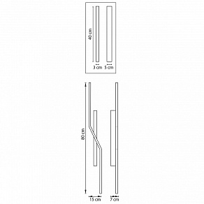 Накладной светильник Lightstar Palla 739627