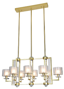 Подвесная люстра Newport ALEXANDRA 4408/S mat.gold