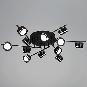Люстра на штанге Reluce  10590-0.3-12 Black