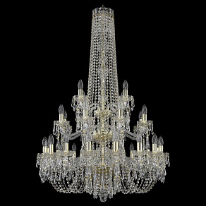 Подвесная люстра Bohemia Art Classic 11.23 11.23.16+8+4.300.3d.h-128.Gd.Dr