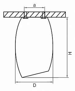Накладной светильник Lightstar Ballo 214468