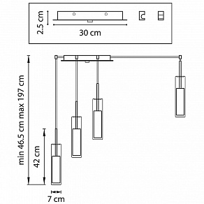 Подвесной светильник Lightstar Cilino 756067