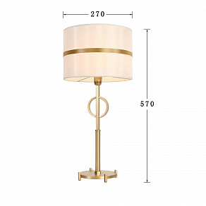 Настольная лампа декоративная Favourite Mateo 2634-1T