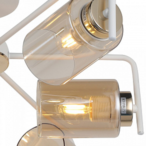 Люстра на штанге ILLUMICO  IL8248-6COU-79 WH GD
