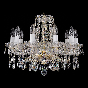 Подвесная люстра Bohemia Ivele Crystal 1413 1413/10/165/G