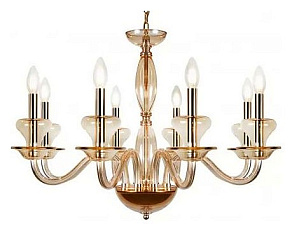 Подвесная люстра iLamp Mercury P9448-8 Gold