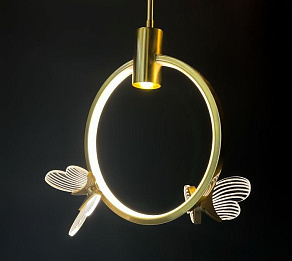 Подвесной светильник AM-Group MARIPOSA MARIPOSA SP2 POLISHED GOLD