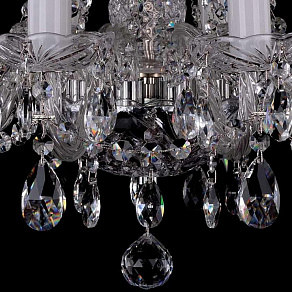 Подвесная люстра Bohemia Ivele Crystal 1402 1402/10/160/Ni