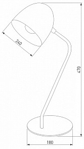 Настольная лампа офисная TK Lighting Soho 5036 Soho Black