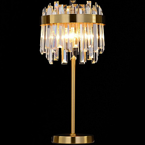 Настольная лампа декоративная ILLUMICO IL5189 IL5189-3TLS-29 BRASS MIRAGE