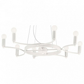 Подвесная люстра Ideal Lux Space SPACE SP8 BIANCO