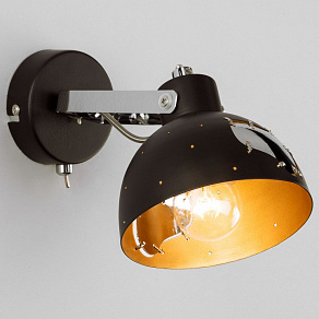 Бра Eurosvet Grunge 20069/1 черный