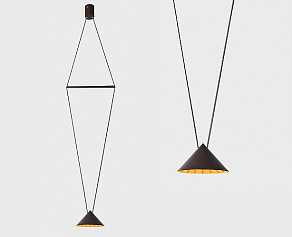 Подвесной светильник Italline IT03-1429 IT03-1430 black/orange