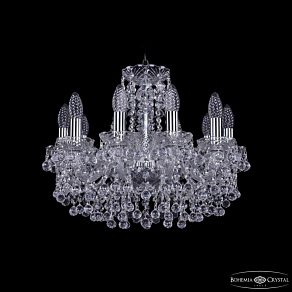 Подвесная люстра Bohemia Ivele Crystal 1409 1409/10/160 Ni