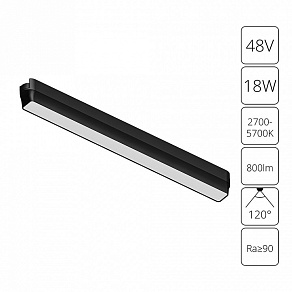 Накладной светильник Arte Lamp Rapid A2968PL-1BK