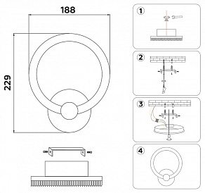 Бра Ambrella Light FA FA3849