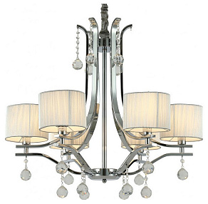 Подвесная люстра LUMINA DECO Fontenea LDP 8443-6 CHR