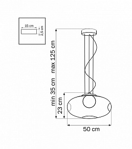 Подвесной светильник Lightstar Meringe 801016