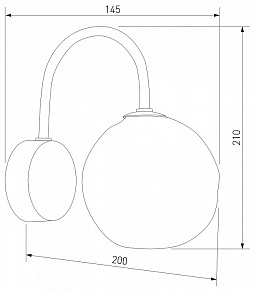 Бра TK Lighting Lava Sabia 11152