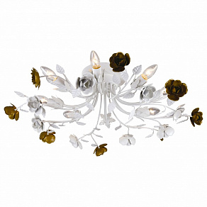 Потолочная люстра Arte Lamp Rosarium A1196PL-8WG