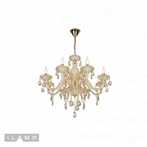 Подвесная люстра iLamp Asia 81072-8 WH