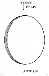Накладной светильник Sonex Smalli 3066/CL
