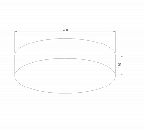 Накладной светильник TK Lighting Rondo 5638 Rondo Linen